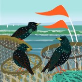 lobster_pots_flags_and_starlings_rachel_hudson_illustration