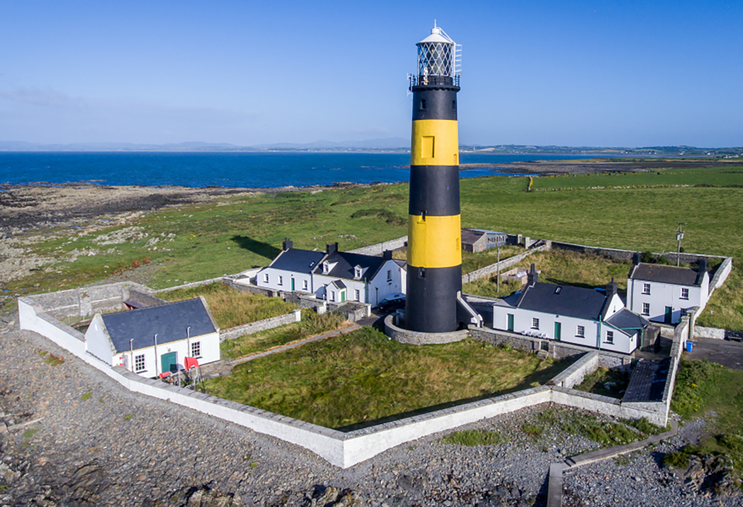 Lighthouse with sea view