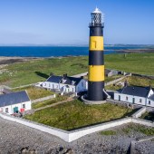 Lighthouse with sea view