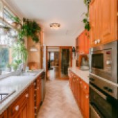 Kitchen in home for sale