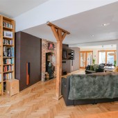 Large living area in home