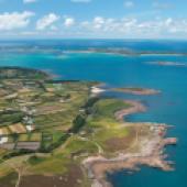 Isles of Scilly, St Mary's, Aerial Landscape