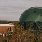 Geodesic Dome, Tapnell Farm, Yarmouth, Isle of Wight
