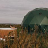 Geodesic Dome, Tapnell Farm, Yarmouth, Isle of Wight