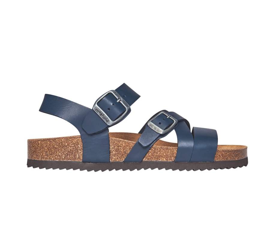 Navy sandals, £55, Moshulu