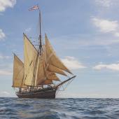 Bessie Ellen Full Sail