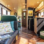 Sleep on a School Bus in Sussex
