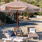 Mind the Gap Sundance Villa Agean sunbed Cushion