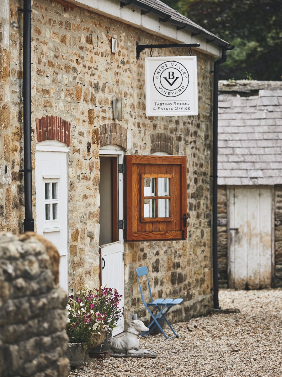 Bride Valley tasting room. Photo Credit Lucy Pope