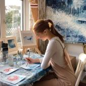 Elisha at work.