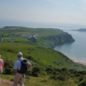 GOWER WALKING FESTIVAL - route to Rhossili