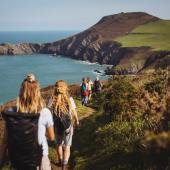 GLOW RISE FIERCE REREAT, CARDIGAN, PEMBROKESHIRE. Photo credit Heather Birnie