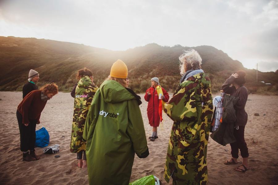 GLOW RISE FIERCE REREAT, CARDIGAN, PEMBROKESHIRE. Photo credit Heather Birnie