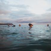 GLOW RISE FIERCE REREAT, CARDIGAN, PEMBROKESHIRE. Photo credit Heather Birnie