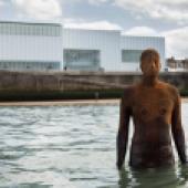 ANOTHER TIME by Antony Gormley, Margate. Photo credit Thierry Bal