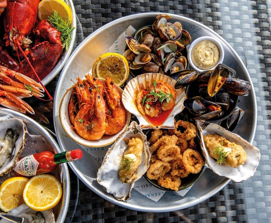 Buoy & Oyster seafood menu. Photo credit Fleur Challis