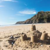 Caswell Bay. Photo credit Visit Swansea Bay, Swansea Council