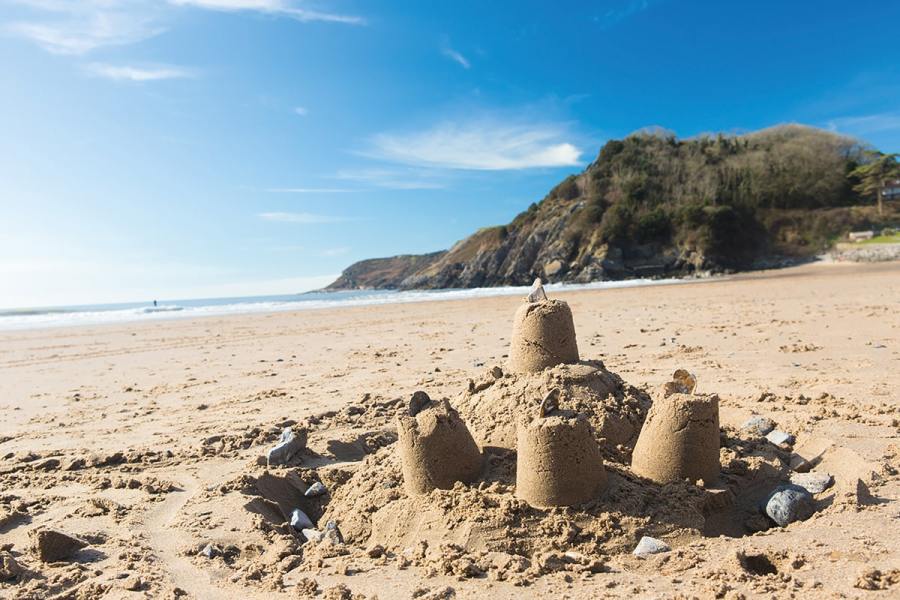 Caswell Bay. Photo credit Visit Swansea Bay, Swansea Council