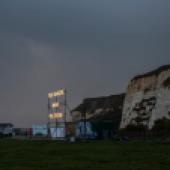 Sussex Modern Nathan Coley Installation Newhaven. Photo credit Keith Hunter