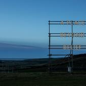 Sussex Modern Nathan Coley Installation Rathfinny. Photo credit Keith Hunter