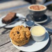 Mersea Barns Scone and Brownie