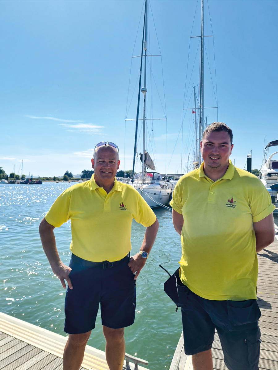 Bembridge Harbour on the Isle of Wight has announced two new appointments