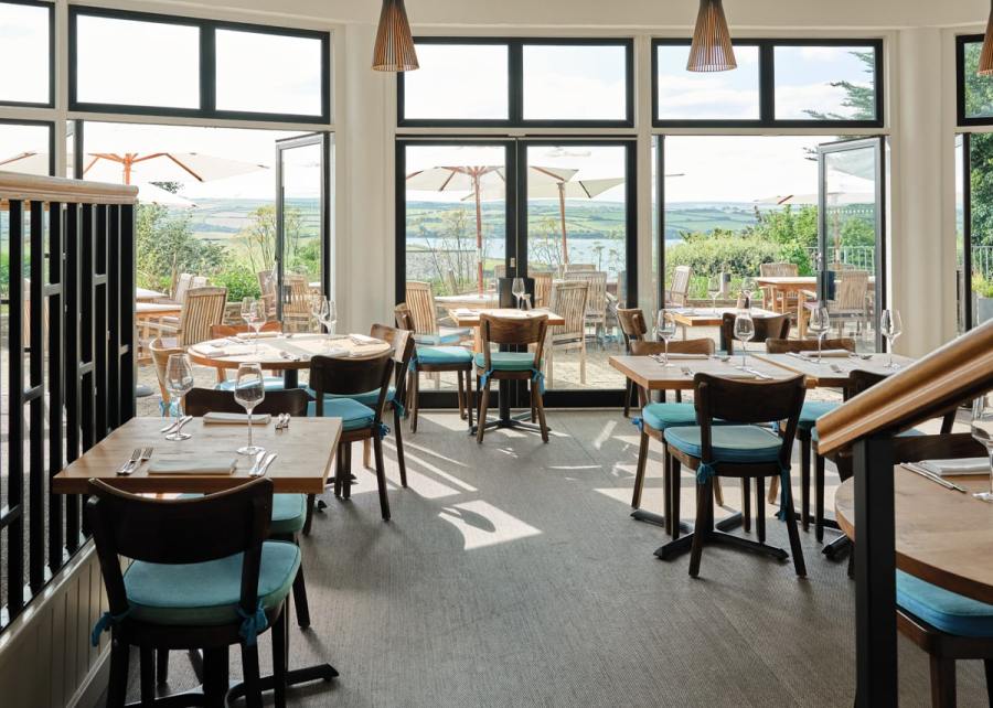 The Brasserie, St Enodoc Hotel, Cornwall