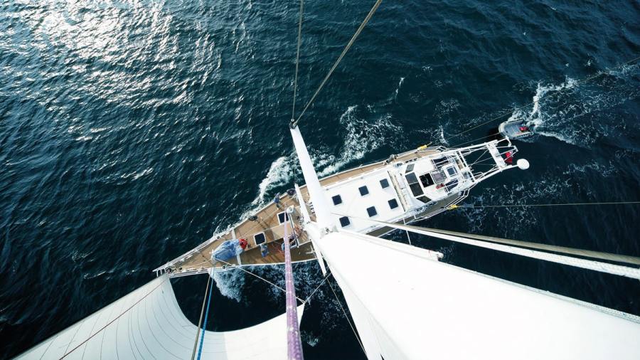 Venture Sail, Zuza from above