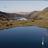 Venture Sail, Zuza trek sail, aerial by Mull
