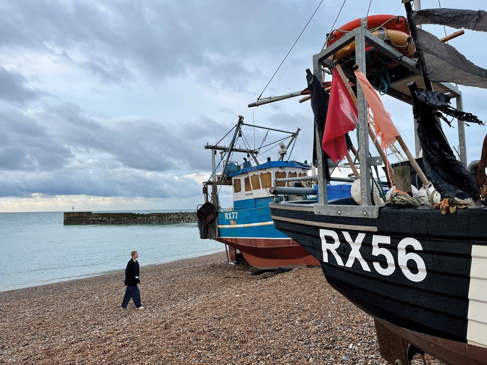 A stroll on the Stade - home to Europe's largest fleet of beach-launched fishing boats. Photo credit kingandmcgaw.com and louisebody.com