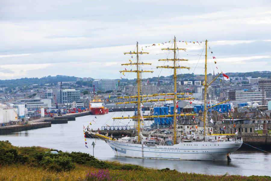 Tall Ships Aberdeen - photo credit Port of Aberdeen