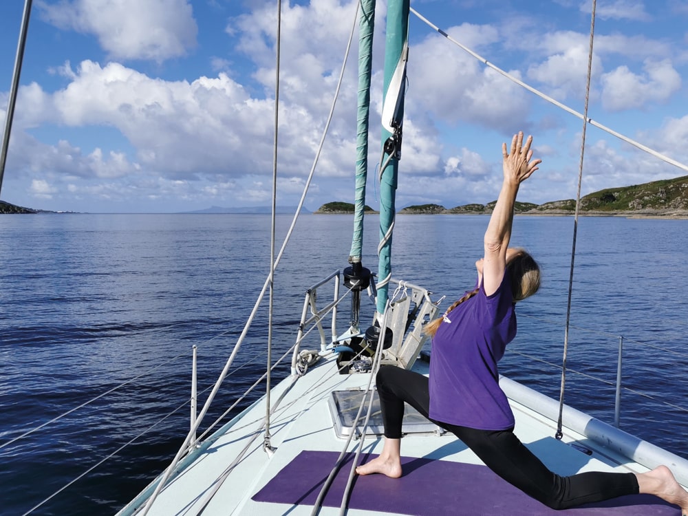 Selkie Mindful Sailing and Yoga - photo credit Selkie Explorers