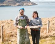 Kayti and Luke have established a home and a thriving business on Skye's Waternish Peninsula