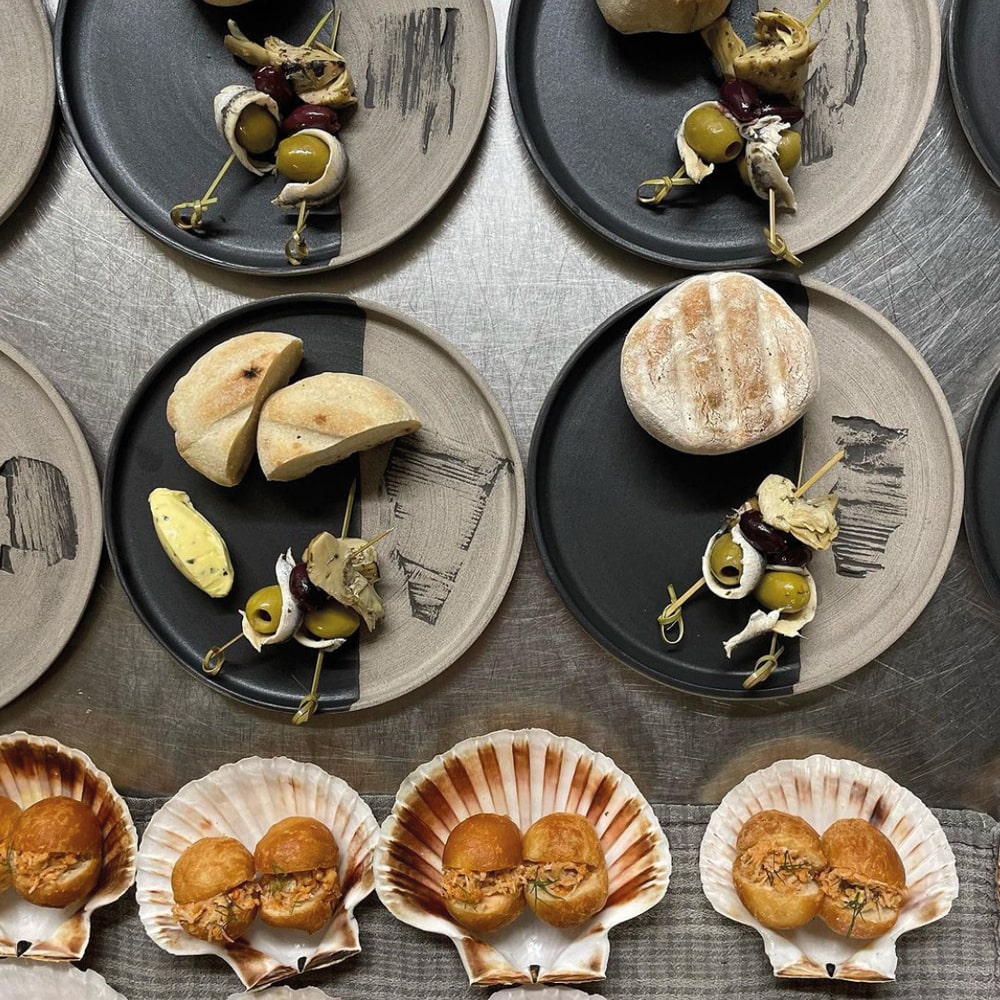 Tableware made for The Dunvegan