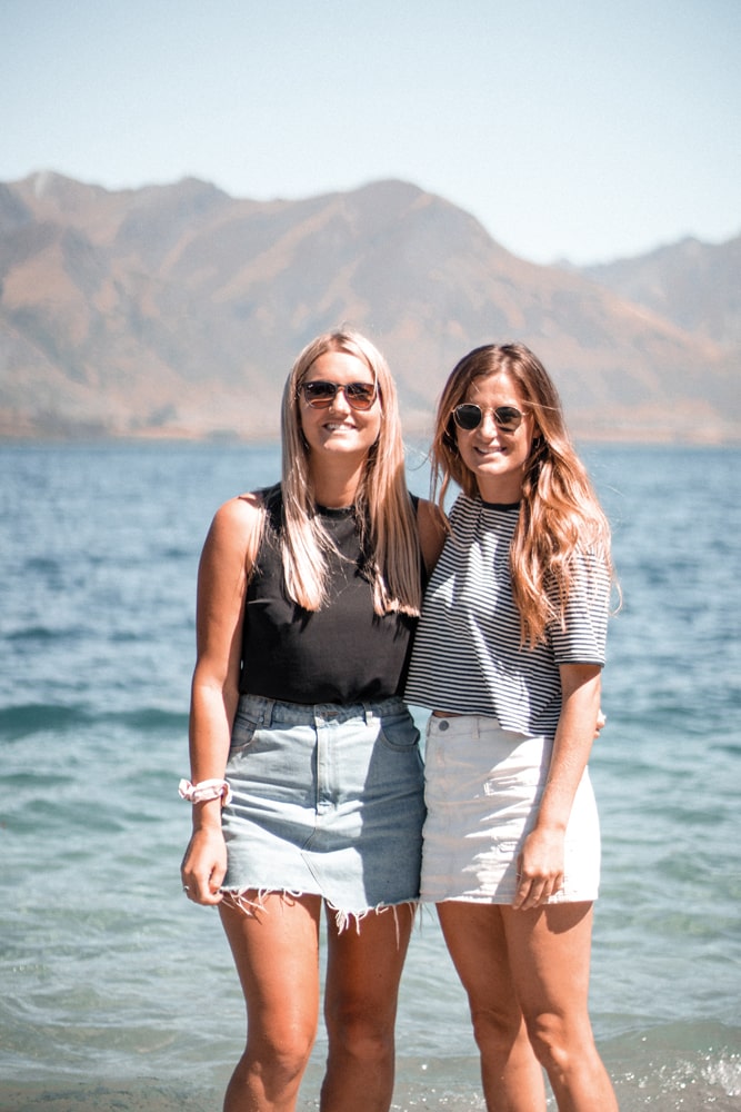 Megan Thomas and Harriet March co-founders of Salty Earth