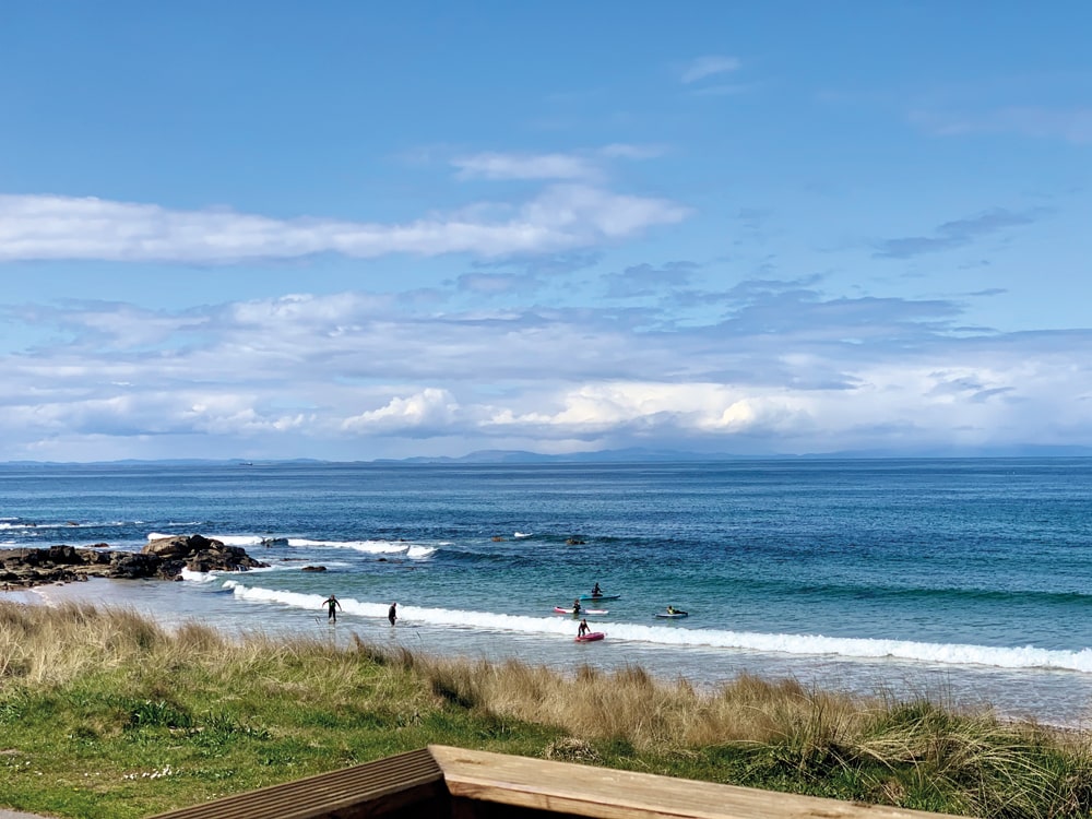West Beach Caravan Park - photo credit Ruth Scott