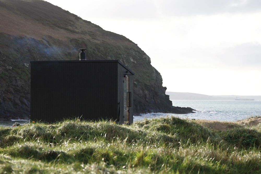 Wildwater wood-fried sauna is right on the beach.