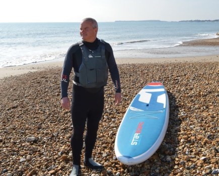 Simon Hutchinson swapped landlocked St Albans for the Dorset coast