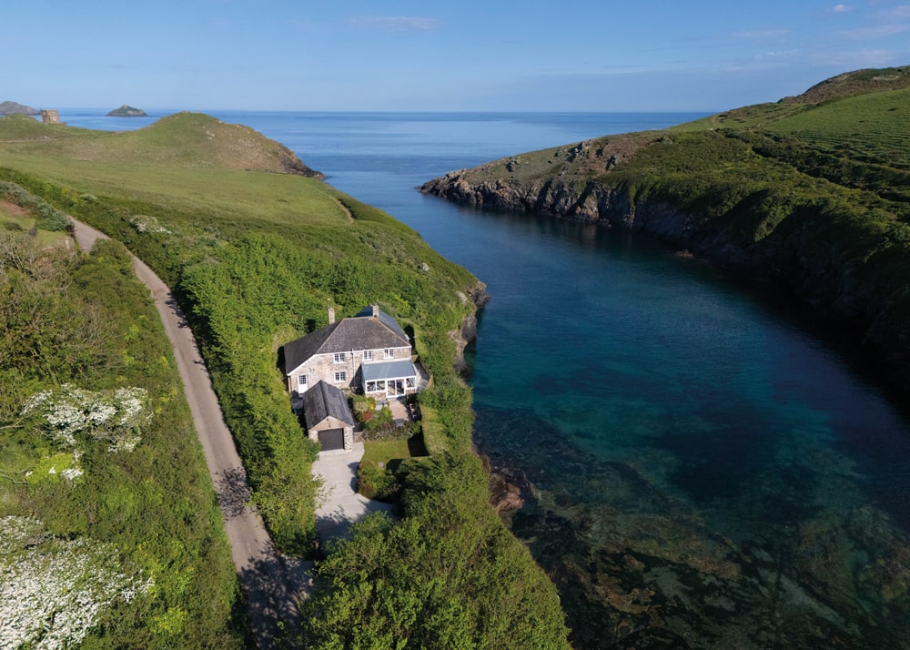 Port Quin, Cornwall Guide price £1,500,000. John Bray Estates 