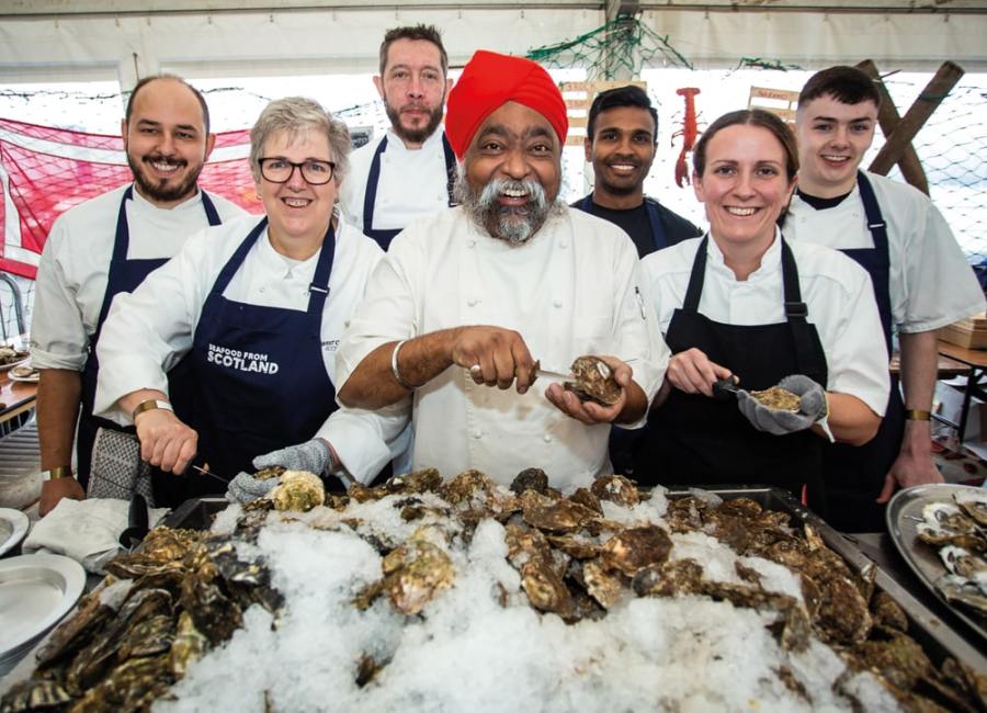 Stranraer Oyster Festival. Photo Credit Pete Robinson