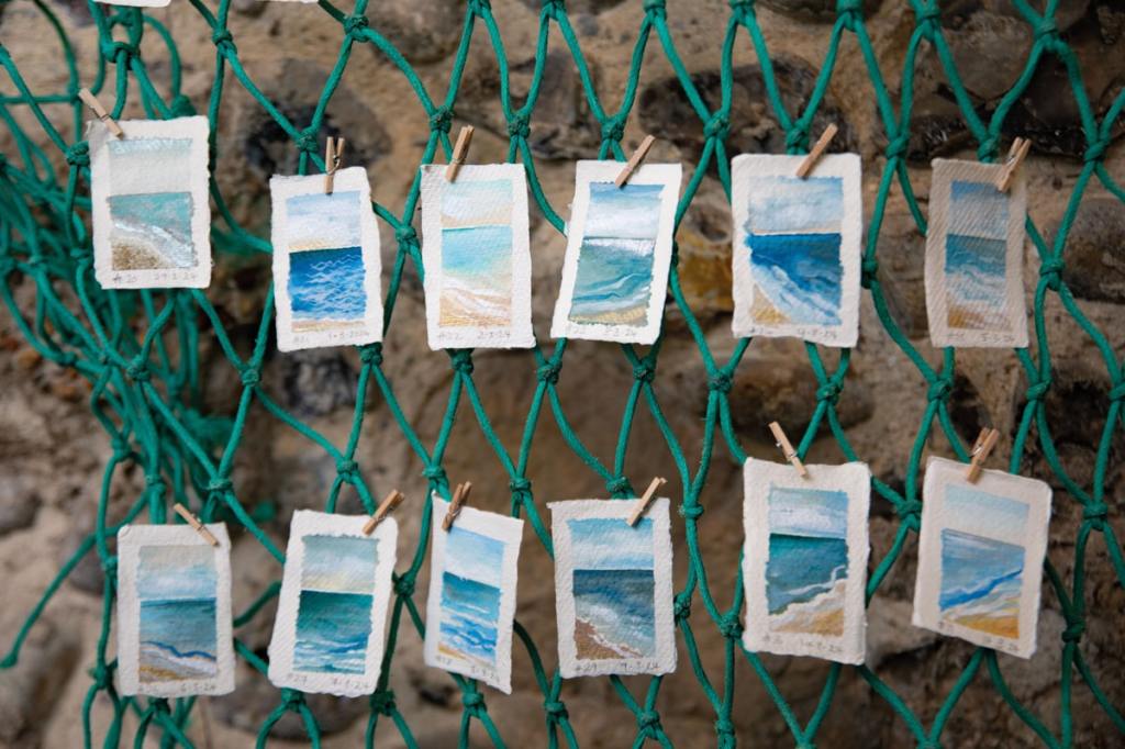 Detail from 'Shit Happens' Seas SheandtheSea TheCrypt. Photo credit Chloe Hashemi