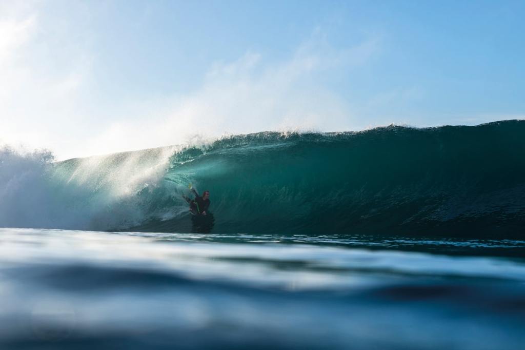 Bodyboarder Shane Ackerman in Astronaut in the Ocean