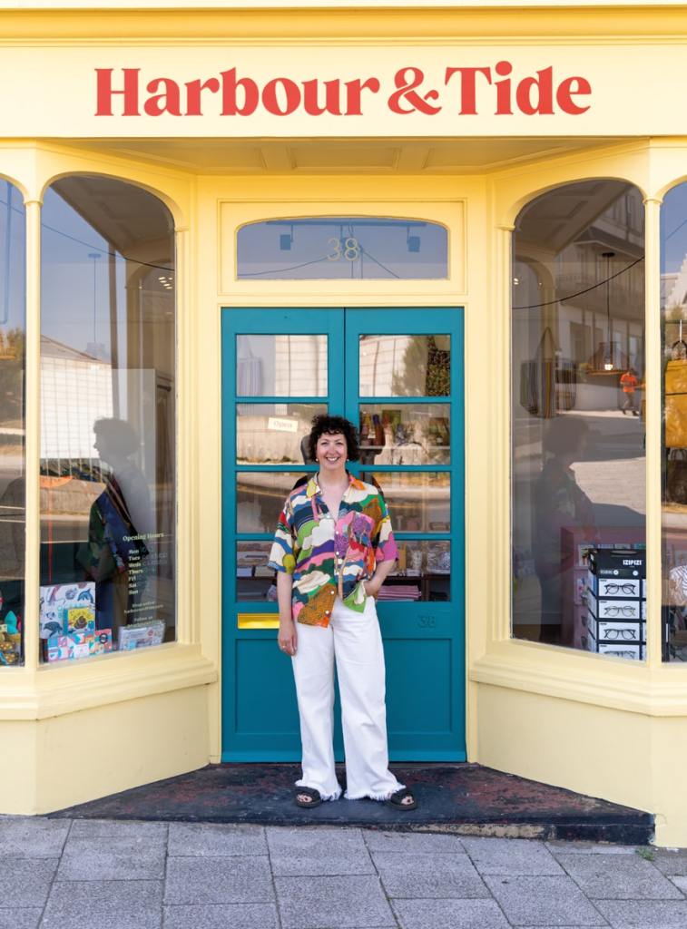 Katy Lassen at her shop Harbour & Tide – the realisation of a lifelong dream