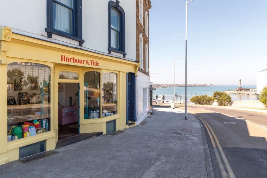 Harbour & Tide is located in Margate's bustling Harbour Arm area