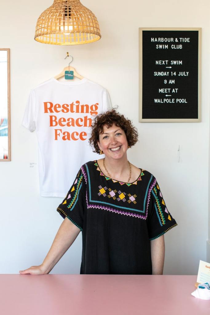 Katy has started the Harbour & Tide Swim Club, to grow the sea-swimming community