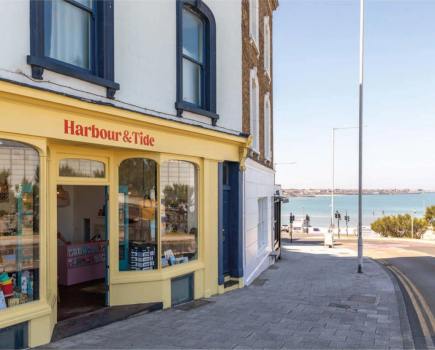 The shop is located in Margate’s bustling Harbour Arm area