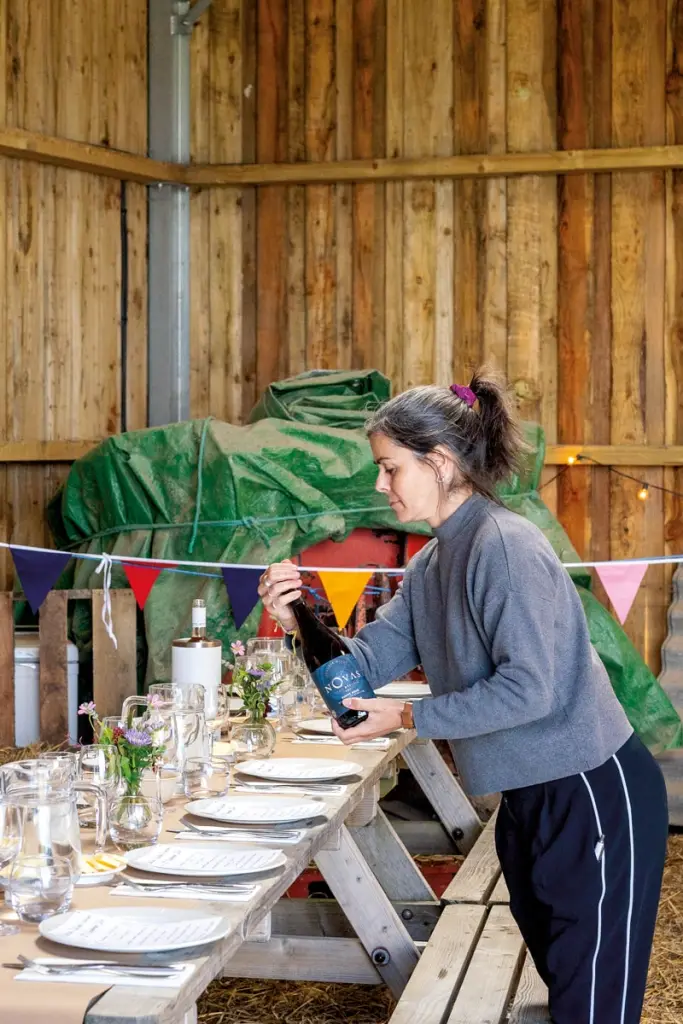 Setting the scene for a gourmet feast. Photography Frankie Thomas