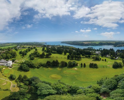 Budock Vean Aerial View