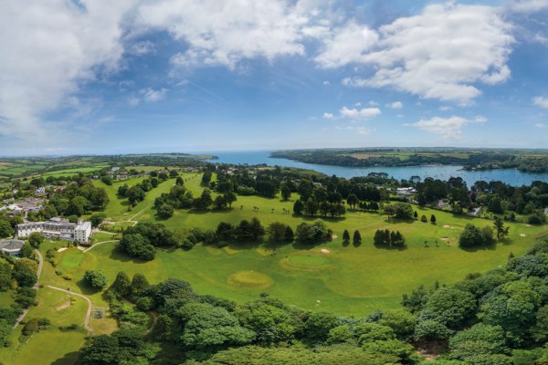 Budock Vean Aerial View