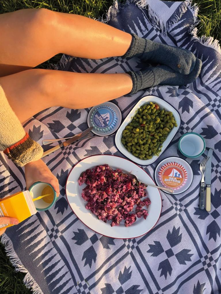 Served with fresh, homemade salads, tinned fish is the perfect portable picnic food